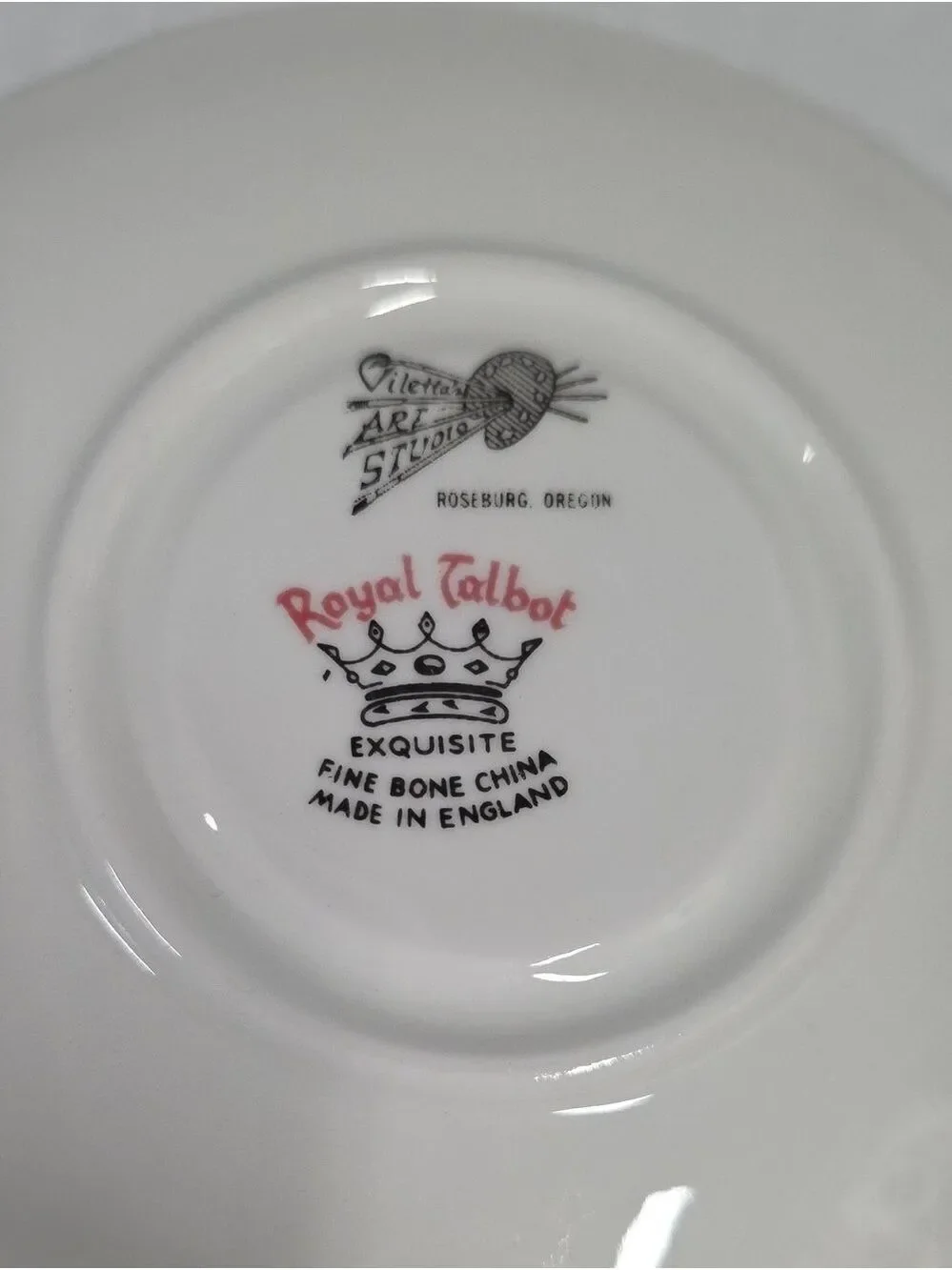 Vintage MCM 1962 Royal Talbot Seattle World's Fair Teacup & Saucer Set